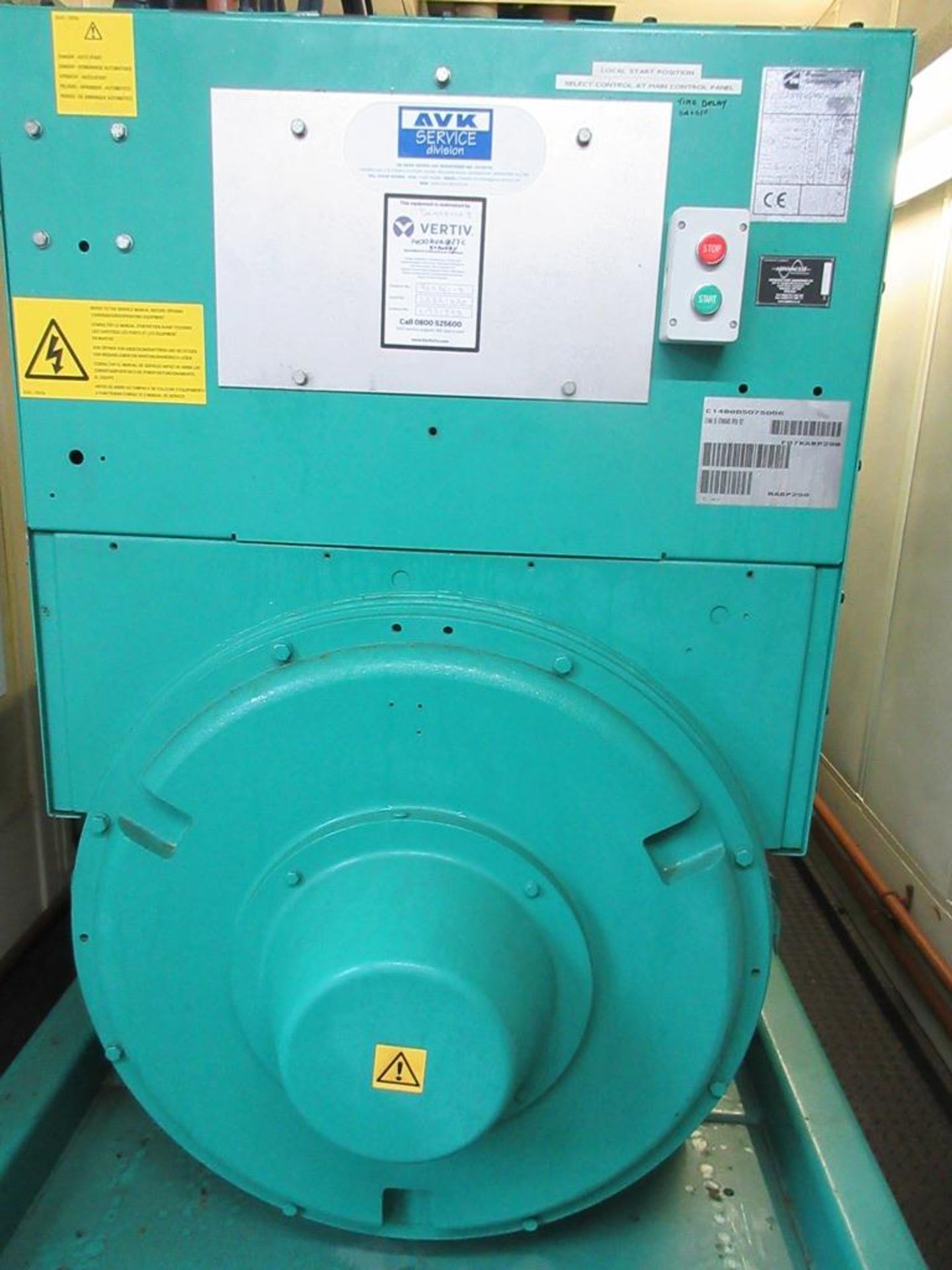 Generator 3 Comprising: 1,400KVa containerised diesel standby generator, run hours: 184 (2007)with - Image 8 of 27