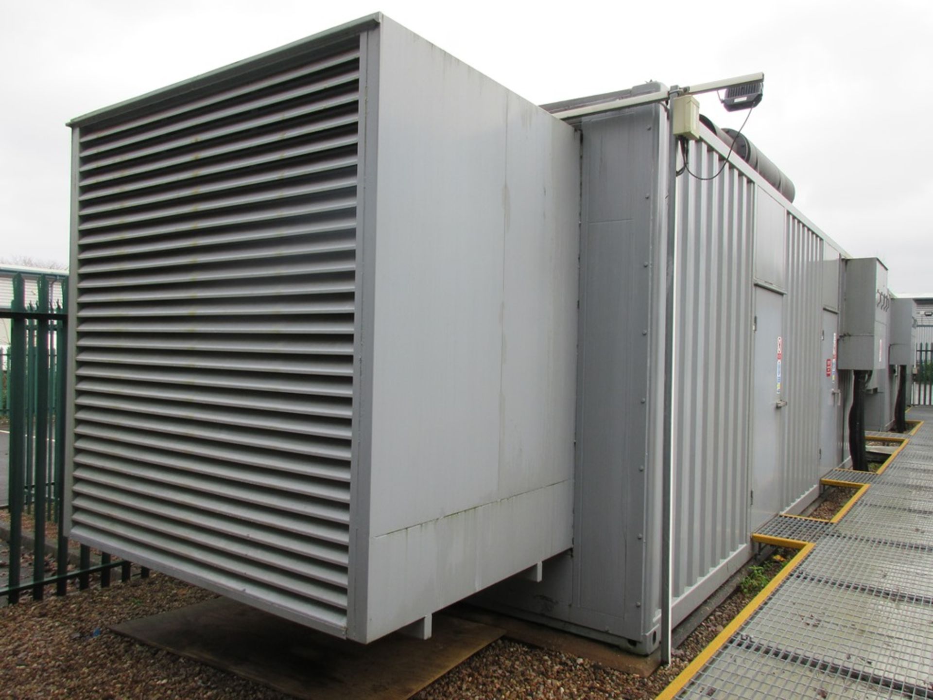 Generator 2 Comprising: Aires Powerplant 1400Q35 1,400KVa containerised diesel standby generator,