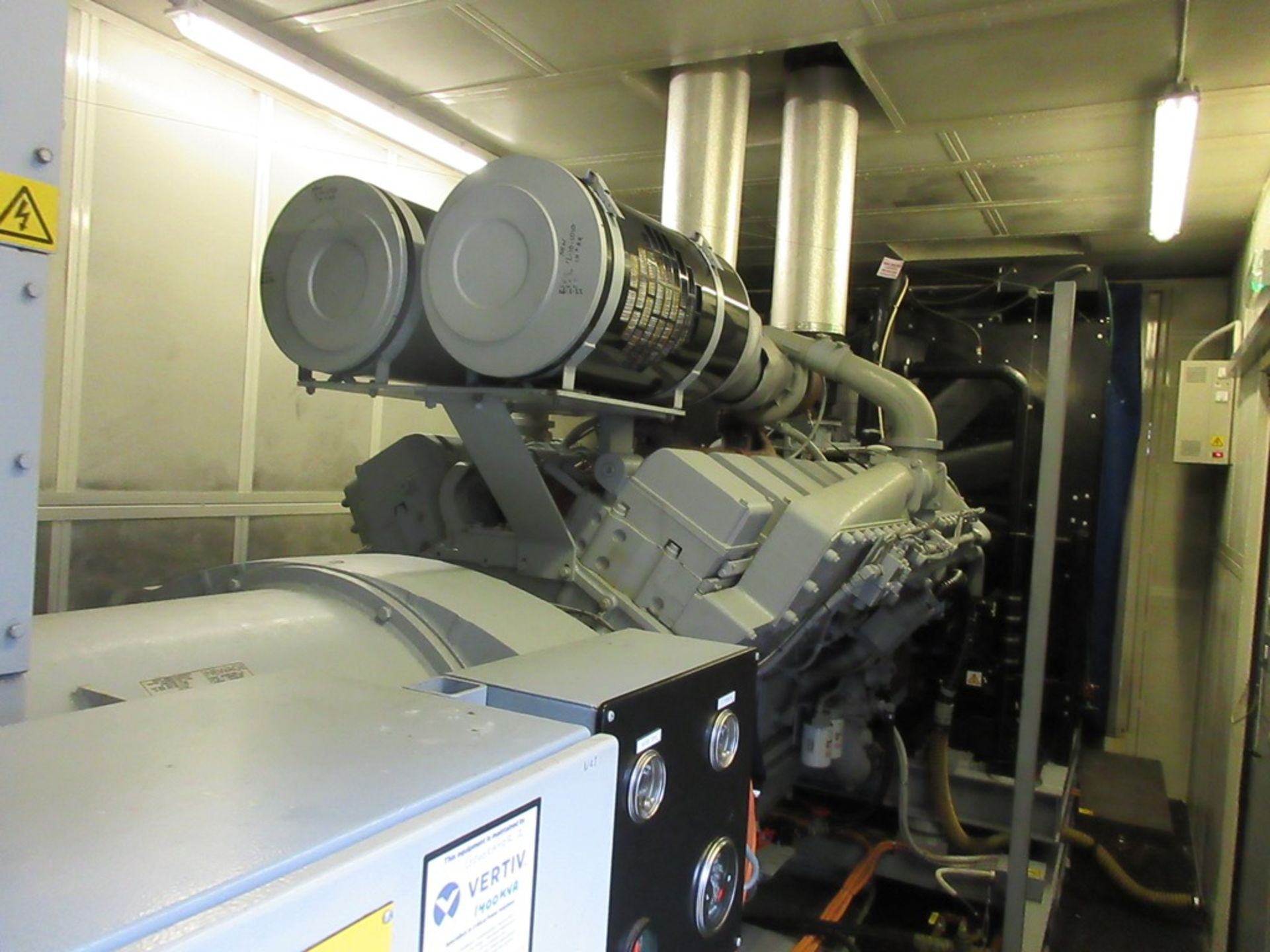 Generator 1 Comprising: Aires Powerplant 1400Q35 1,400KVa containerised diesel standby generator, - Image 7 of 27