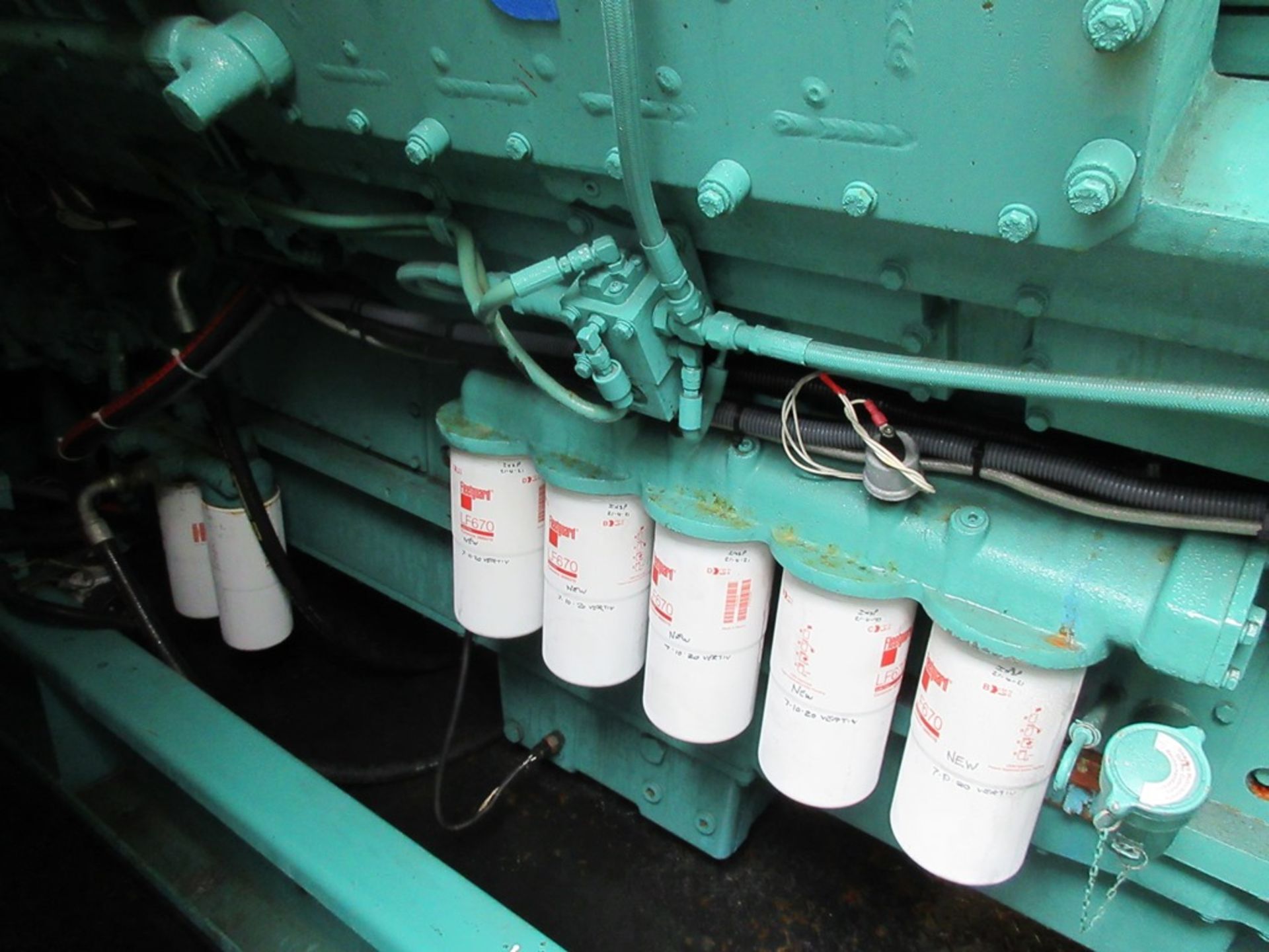 Generator 3 Comprising: 1,400KVa containerised diesel standby generator, run hours: 184 (2007)with - Image 15 of 27