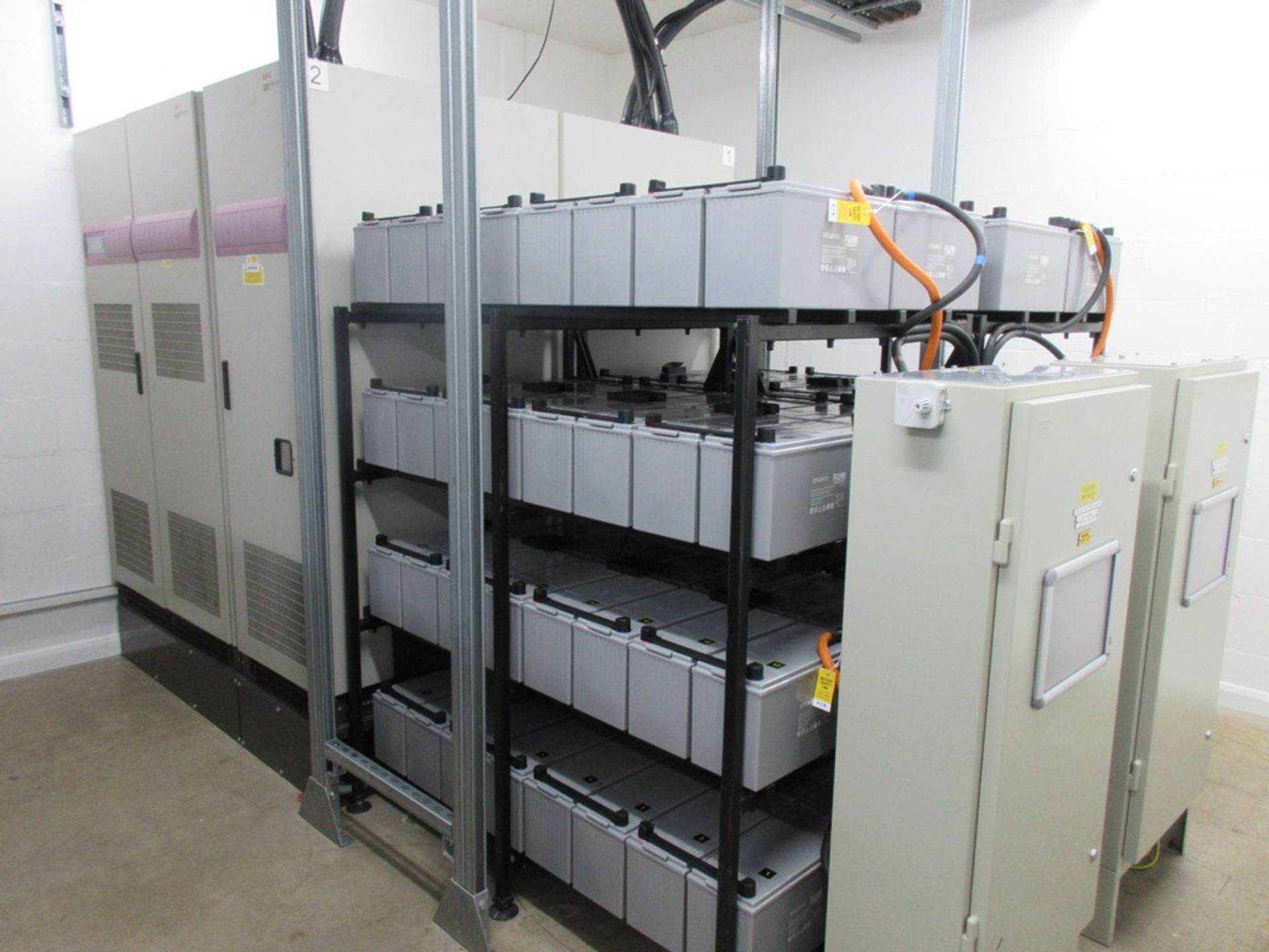 Six AEG Protect 4 uninterruptible power supply installations including battery racks and two PB135 - Image 9 of 14