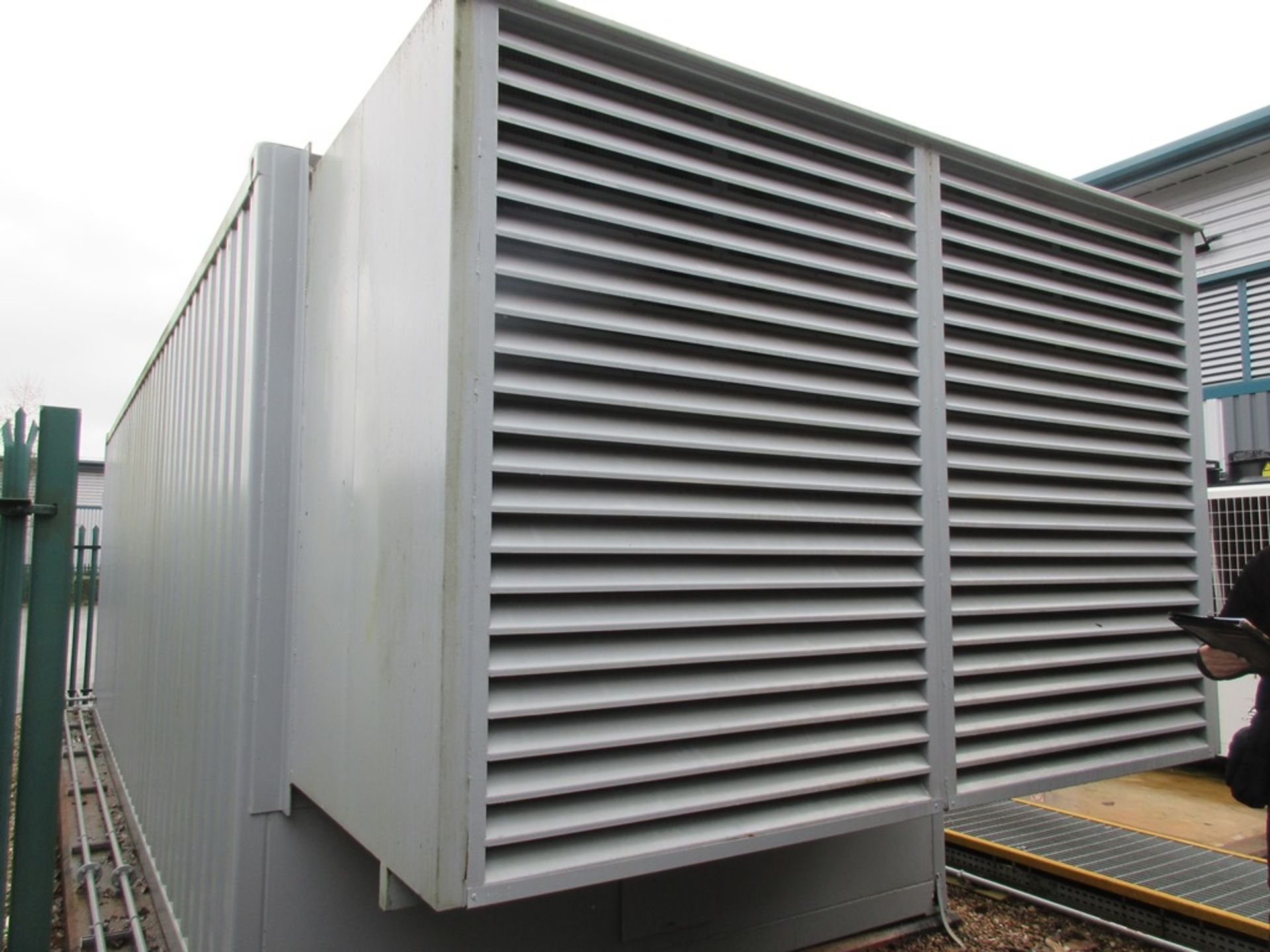 Generator 1 Comprising: Aires Powerplant 1400Q35 1,400KVa containerised diesel standby generator, - Image 3 of 27