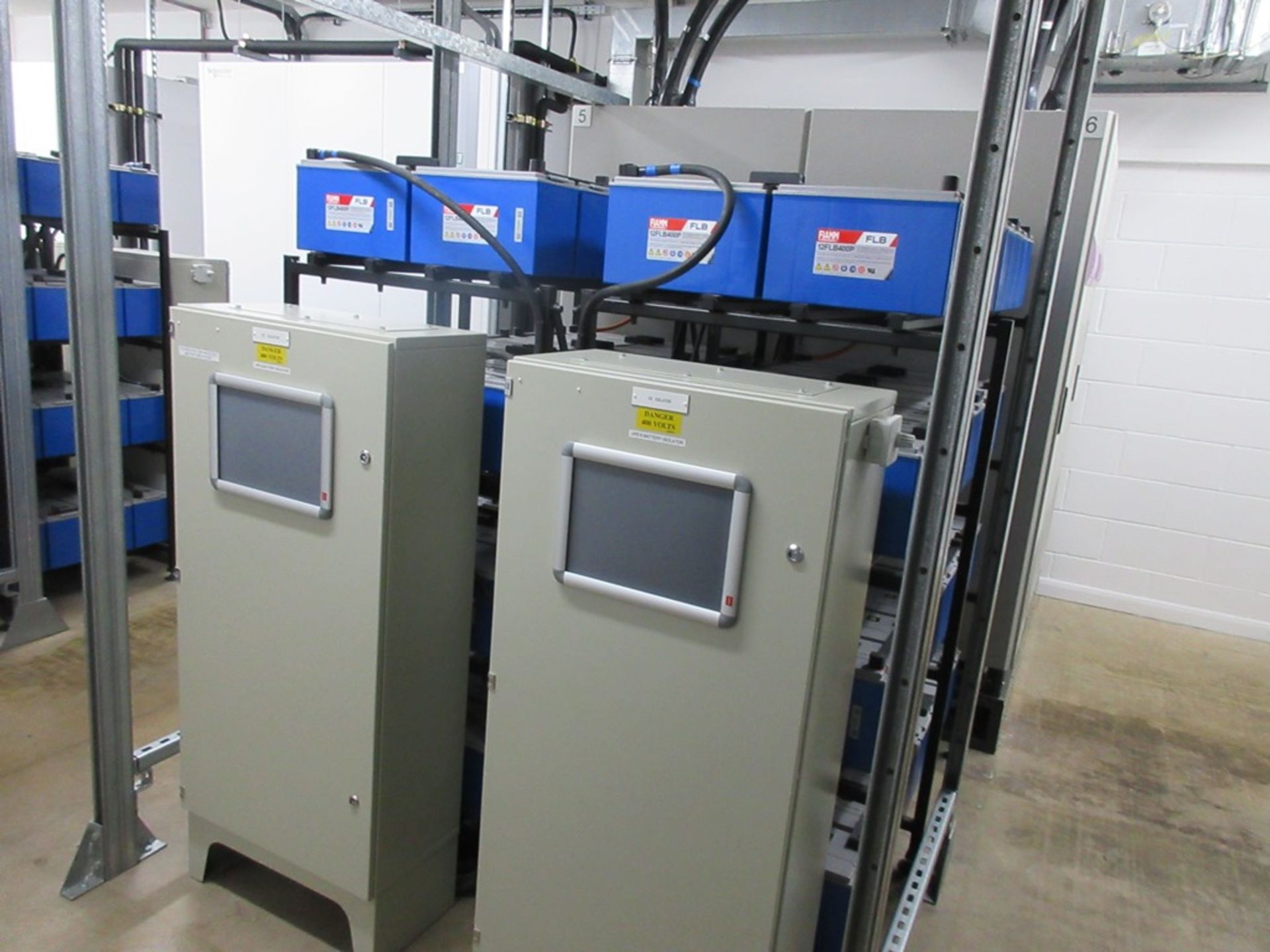 Six AEG Protect 4 uninterruptible power supply installations including battery racks and two PB135 - Image 2 of 14