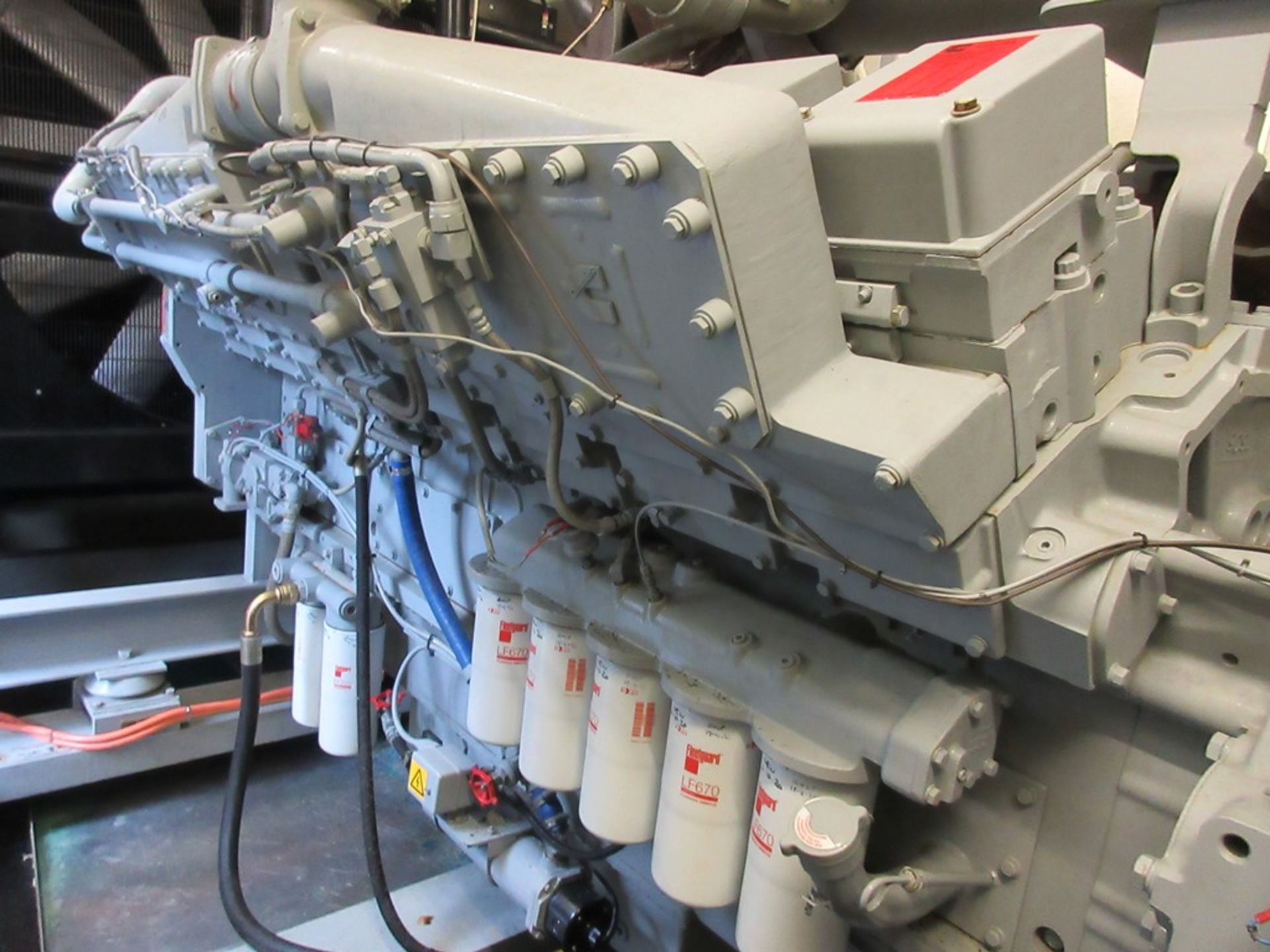 Generator 2 Comprising: Aires Powerplant 1400Q35 1,400KVa containerised diesel standby generator, - Image 14 of 28