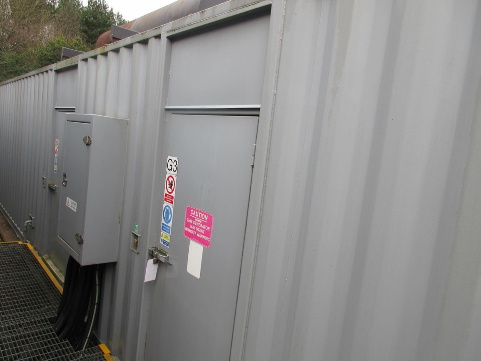 Generator 3 Comprising: 1,400KVa containerised diesel standby generator, run hours: 184 (2007)with - Image 4 of 27