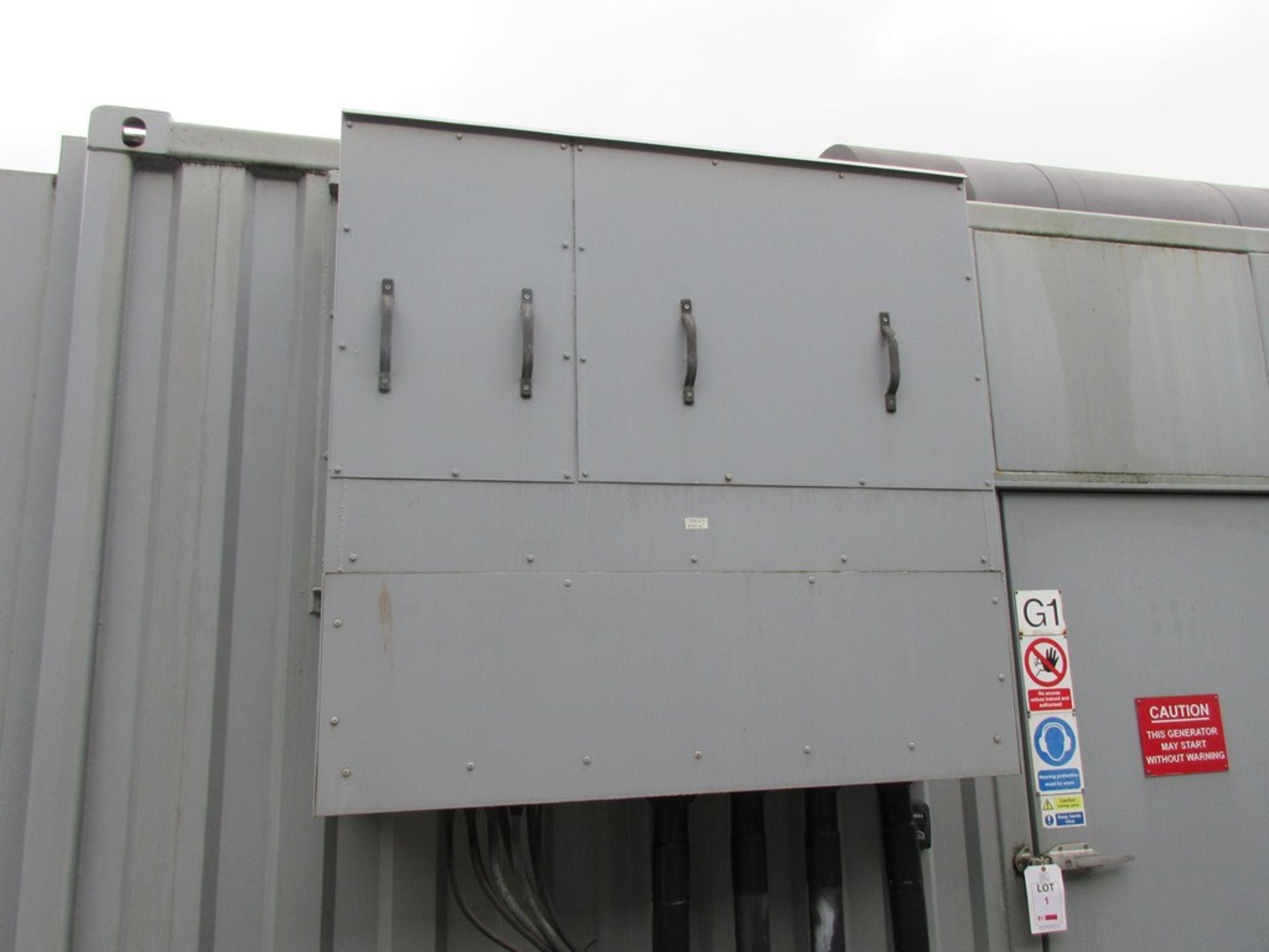 Generator 1 Comprising: Aires Powerplant 1400Q35 1,400KVa containerised diesel standby generator, - Image 5 of 27