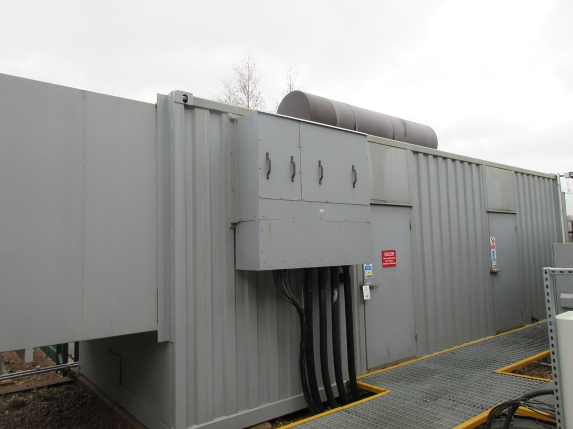 Generator 1 Comprising: Aires Powerplant 1400Q35 1,400KVa containerised diesel standby generator, - Image 4 of 27