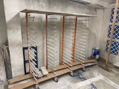 7 x 17 section mobile drying racks