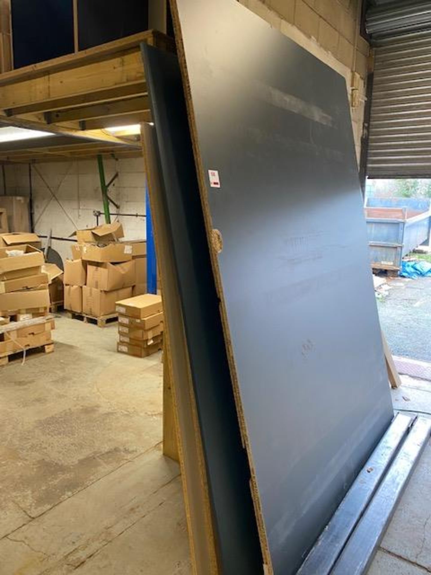 Large quantity of various laminated board in various sizes - Image 2 of 5