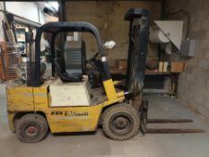 Yale Eddison GLP060RCT2286 LPG forklift truck (1985) with 1554 hours