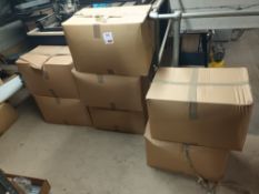 Seven boxes of various kitchen fitting legs