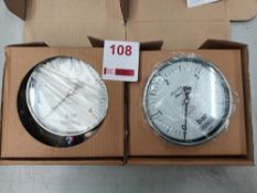 Two Budenberg Premium Range test gauges (Located Upminster)