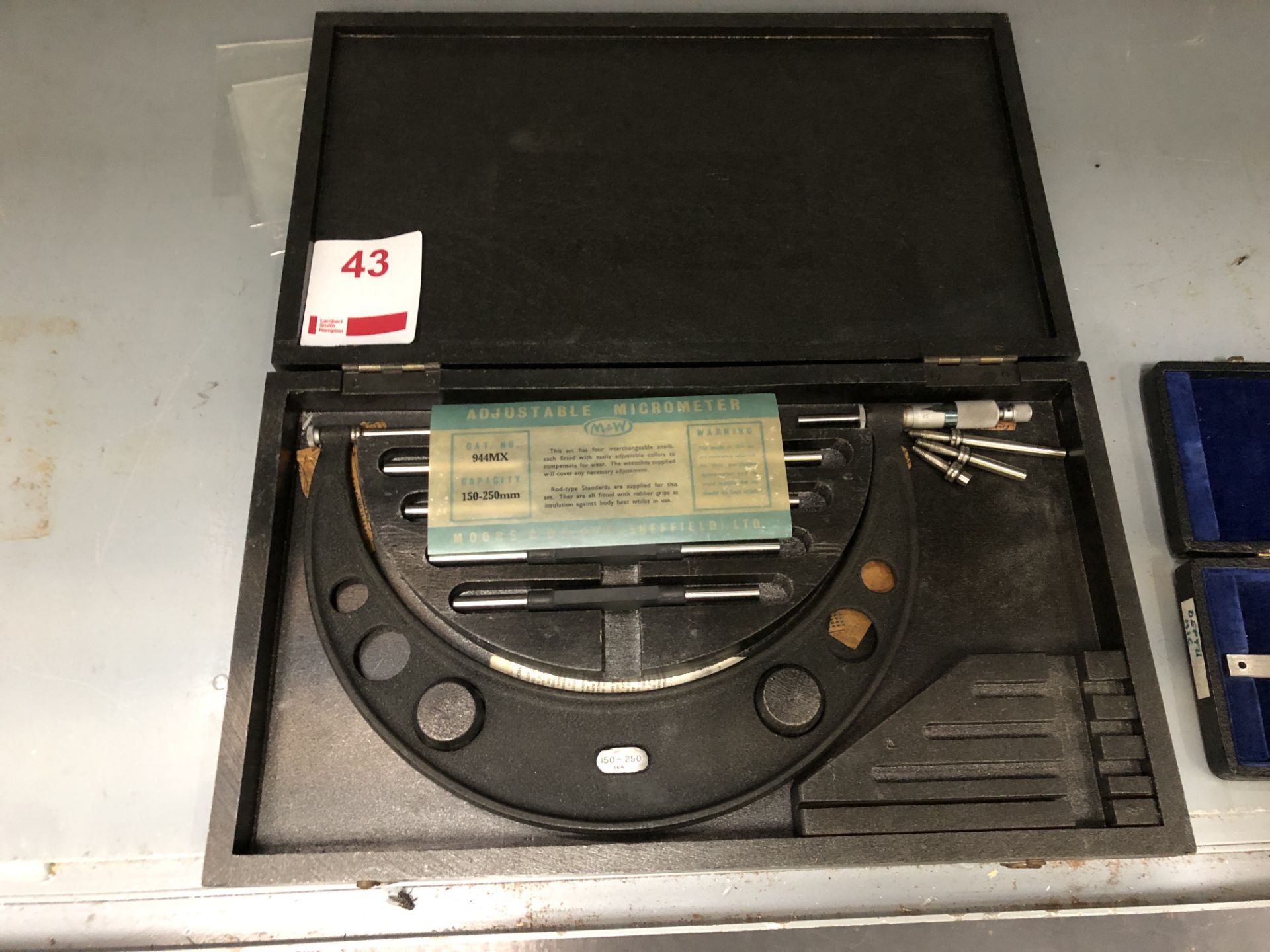 Mitutoyo 150-250 micrometer with case (Located Upminster)