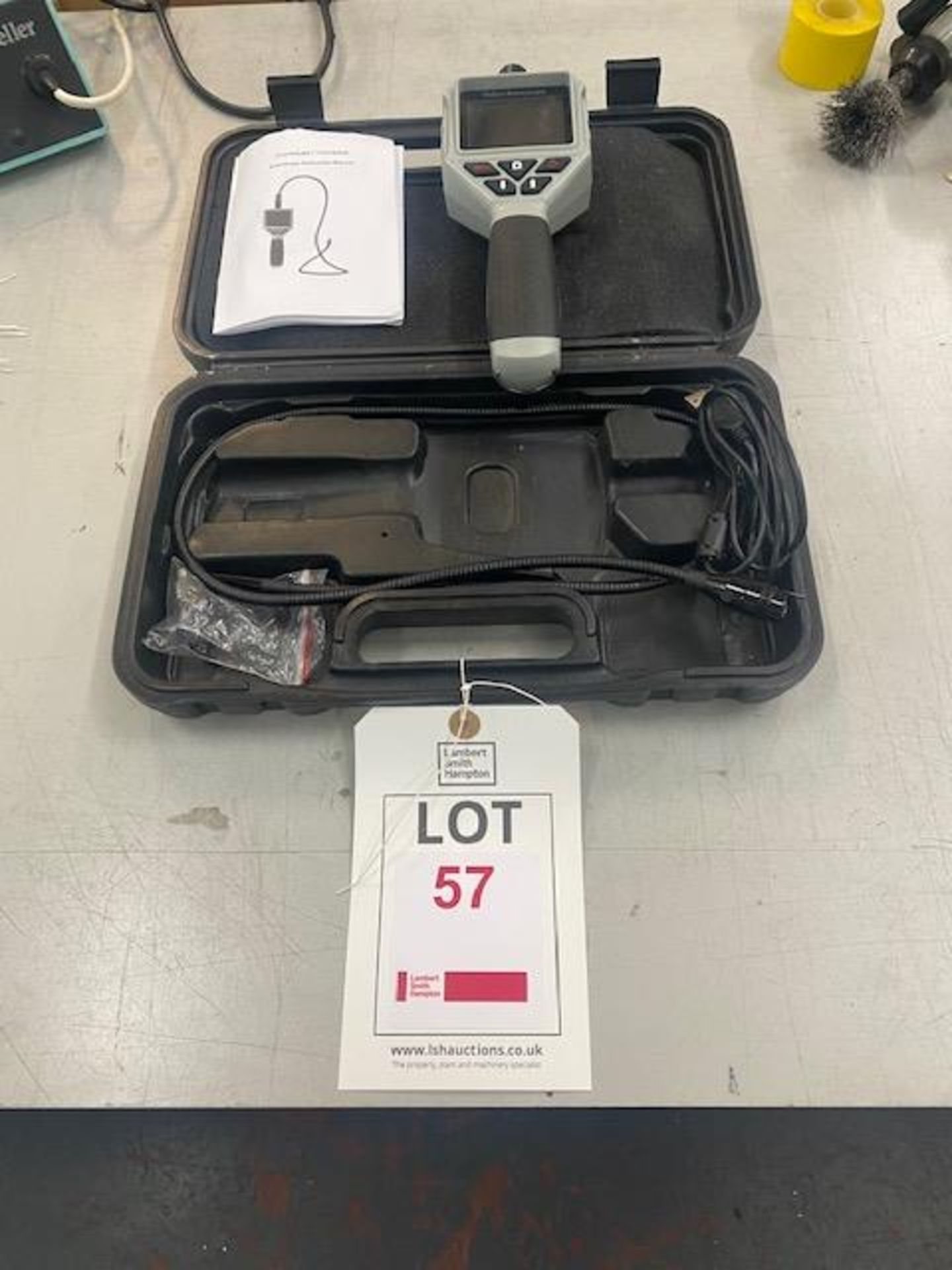 R.S Pro video borescope with carry case, S/N 09355845 (Located Upminster)
