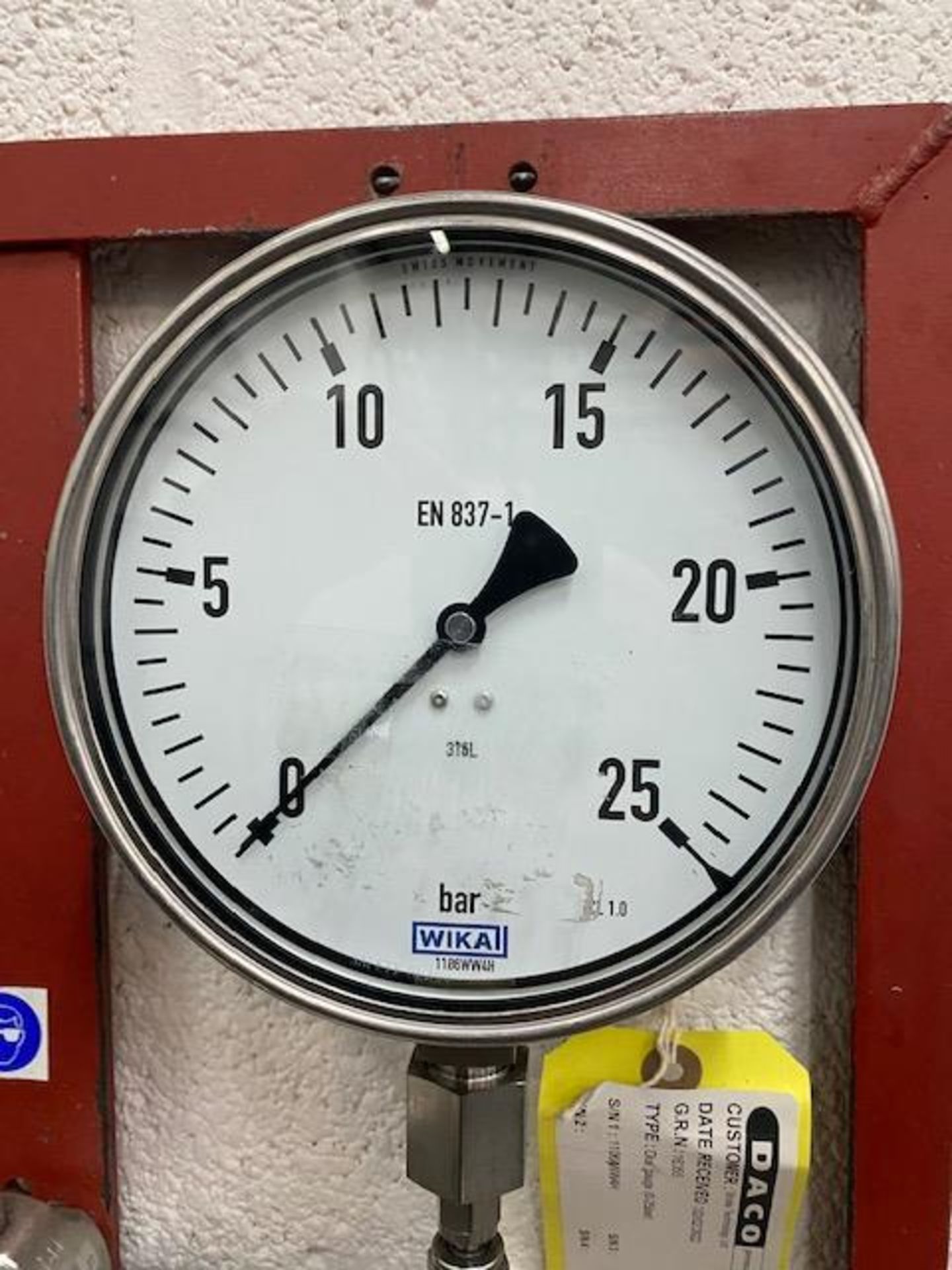 Purpose built pressure testing rig (Located Upminster) - Image 8 of 10