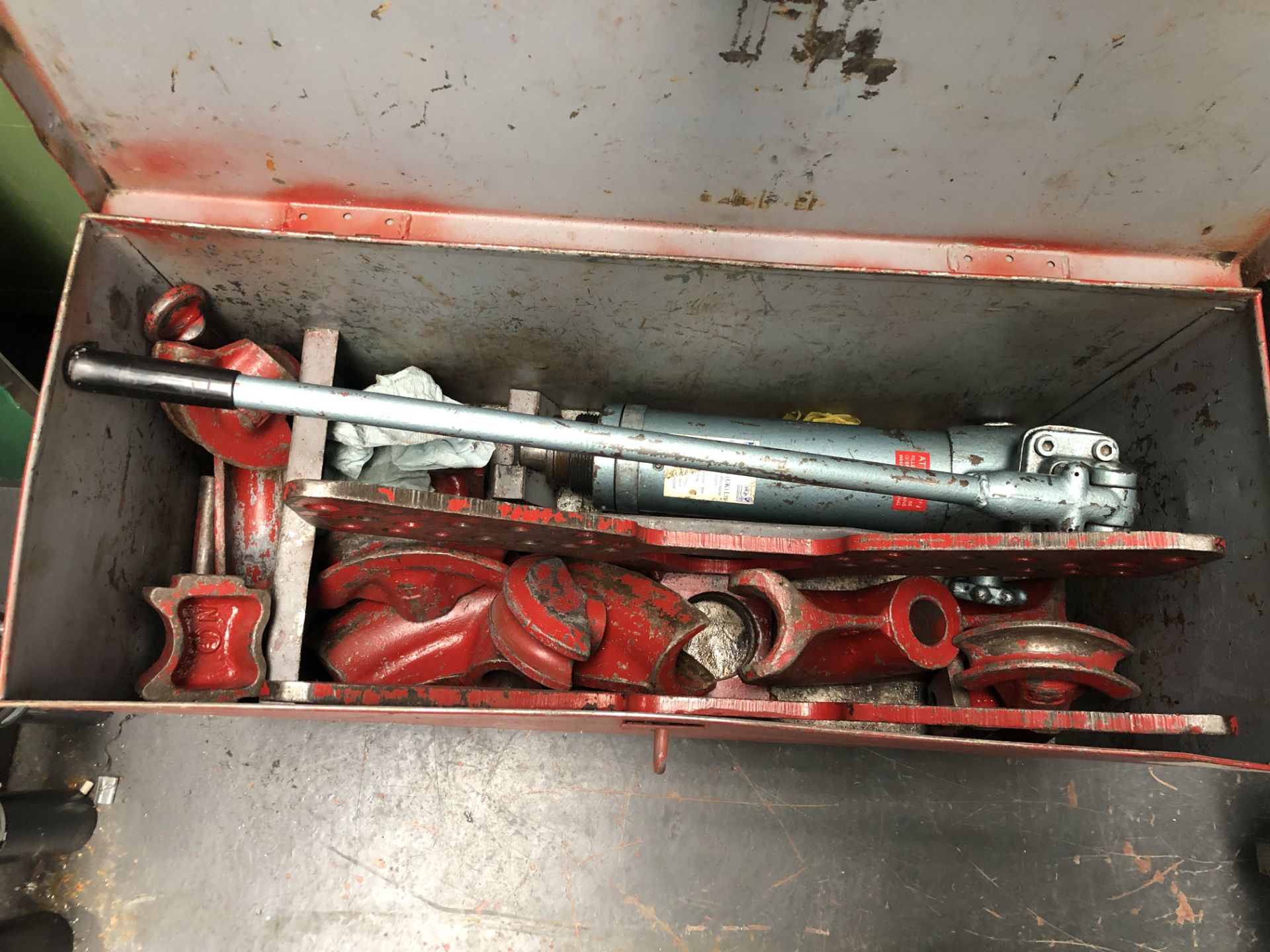 HES Plant Sales pipe bender and trolley case (Located Milton Keynes) - Bild 2 aus 3