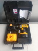 DeWalt DC925 18v cordless hammer drill with spare battery and charger (Located Upminster)