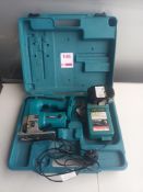 Makita 4334D 18v Nicad Jigsaw with spare battery and charger (Located Upminster)