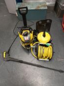 Karcher K3 Premium jetwash with attachments and hose reel (Located Upminster)