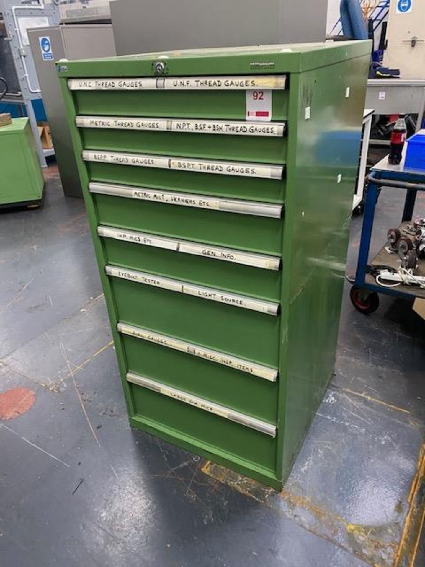 Heavy duty 8-draw tool chest (Located Milton Keynes)