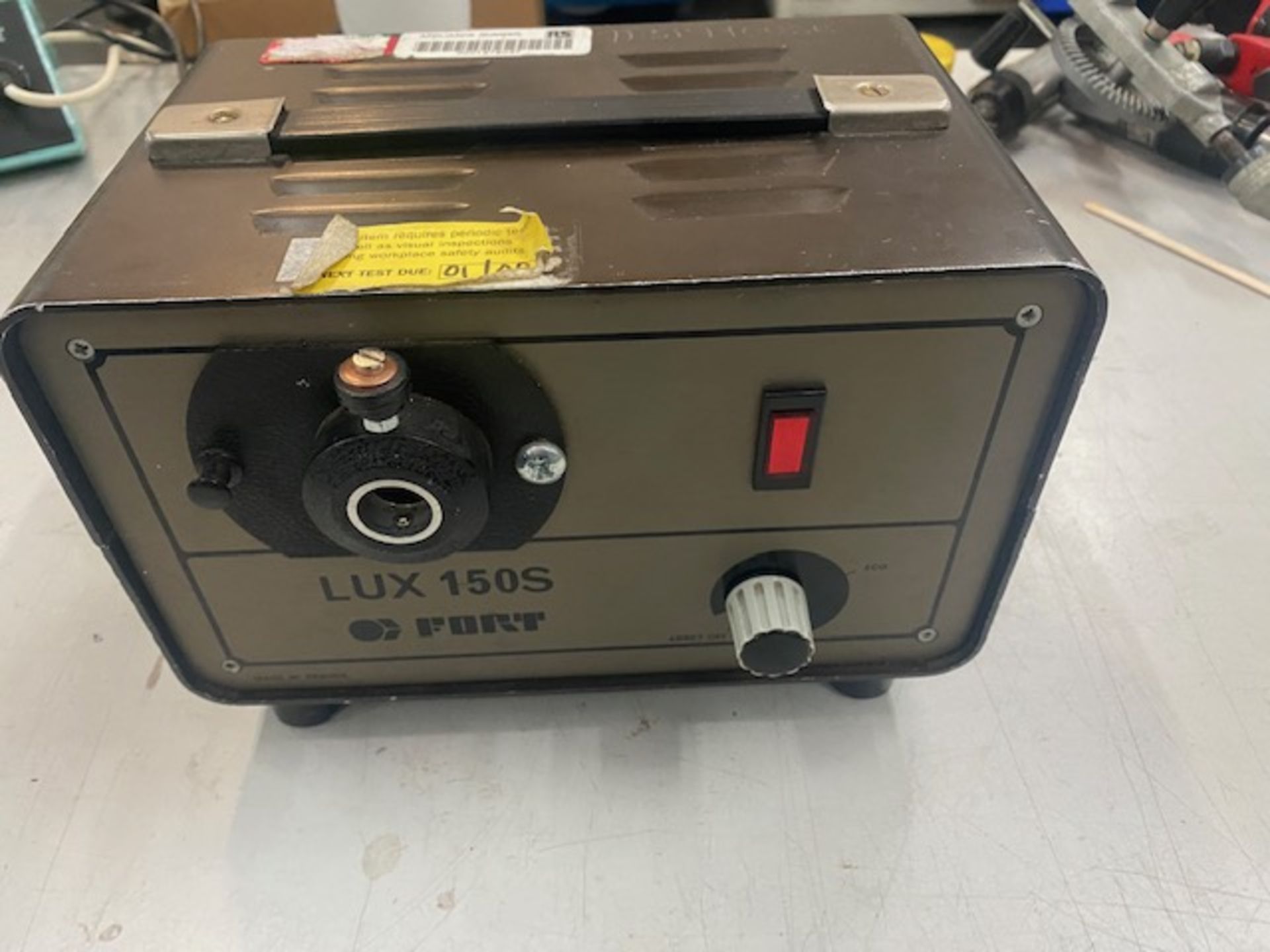 Fort Lux 150s microscope illumination lamp ring light test unit S/N 83122 (Located Upminster)