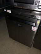 Foster HR150-A stainless steel under counter refrigerator, serial no. E5329783