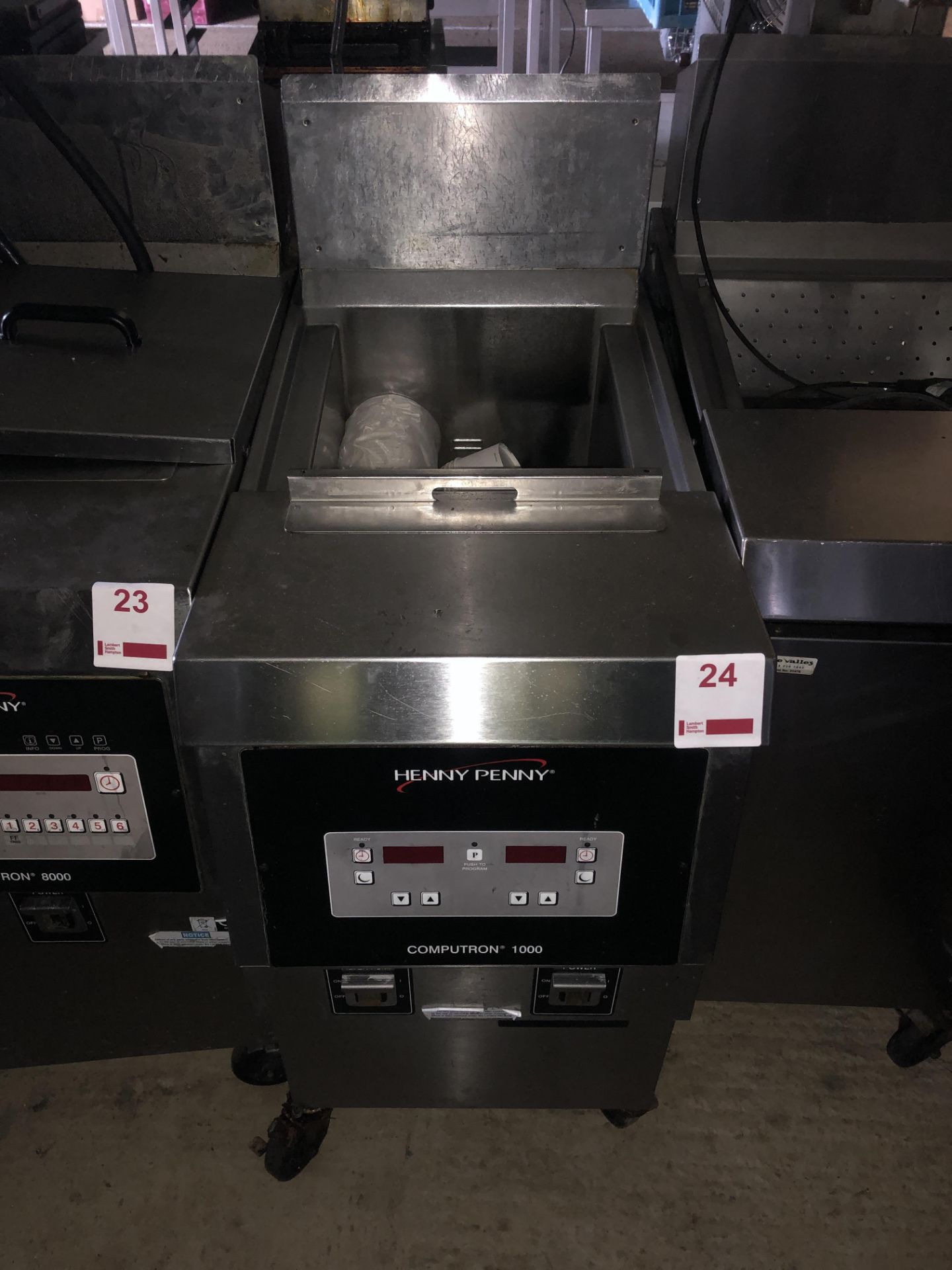 Henny Penny Computron 1000 single deep fat fryer