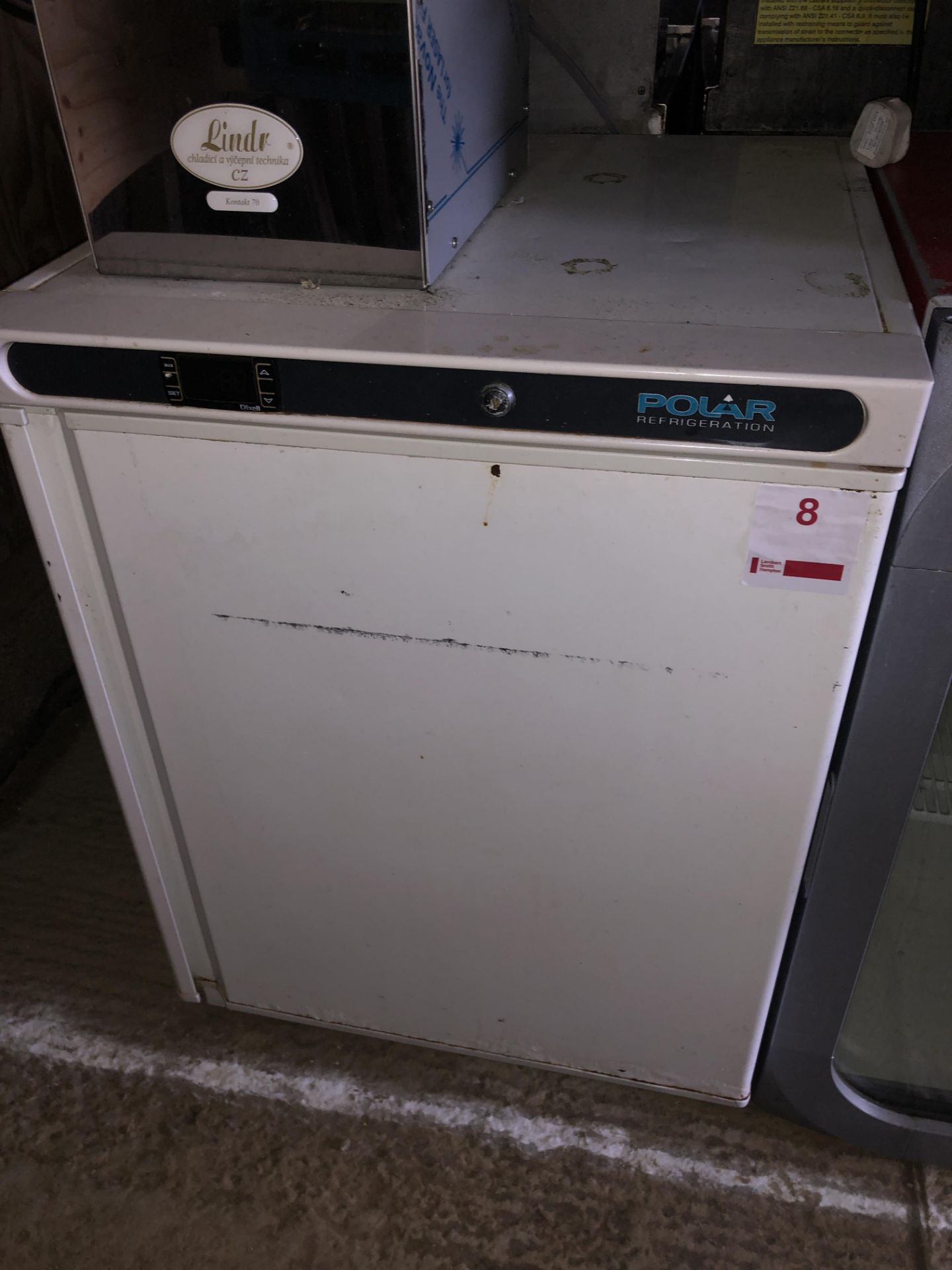 Polar CD611-1406 single under counter freezer, serial no. 7089681