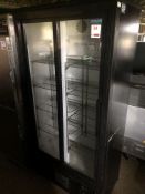 Polar 6J448 full height glazed double door refrigerator, serial no. 6159676