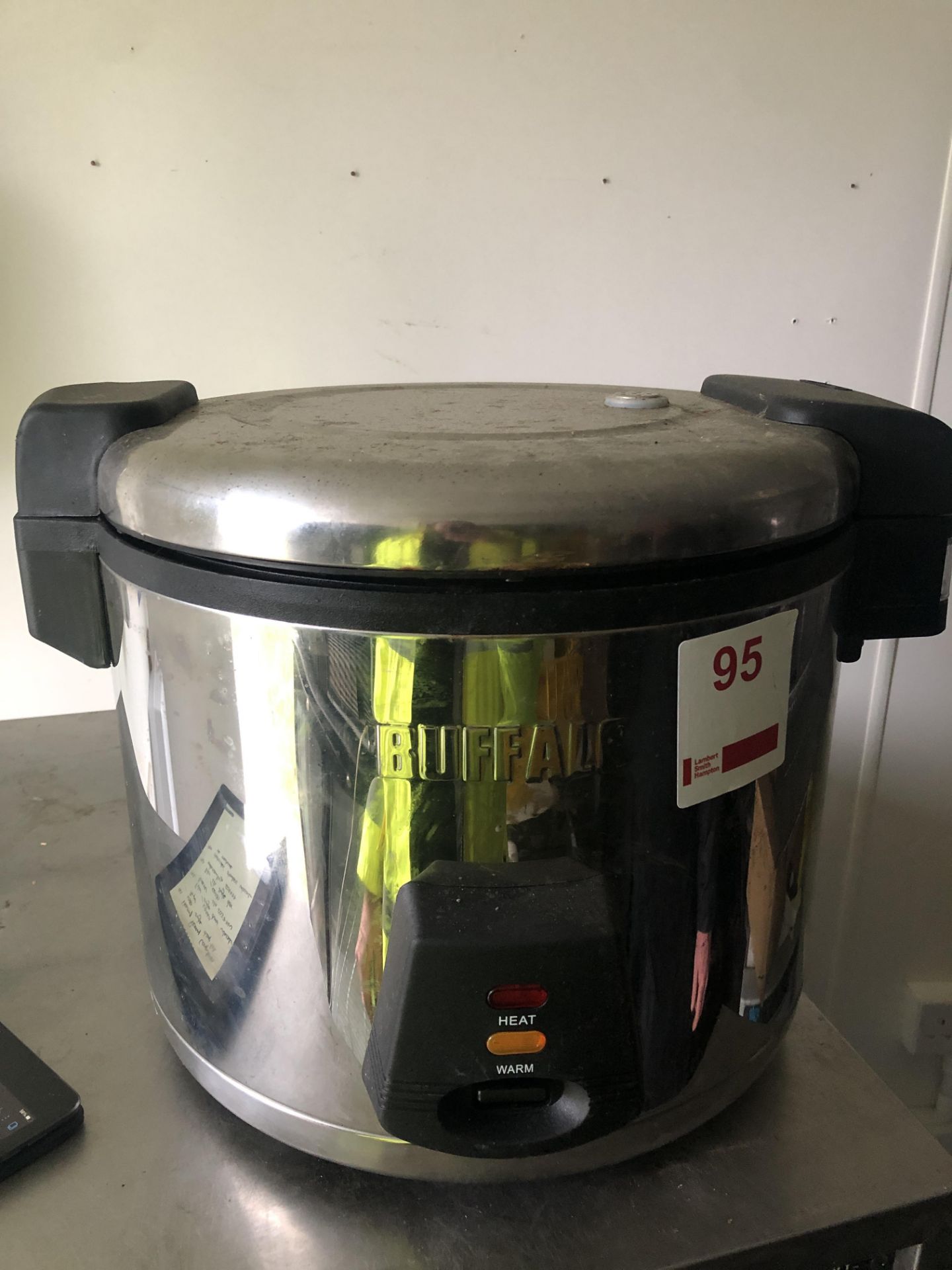 Buffalo 0300 6 litre rice cooker, serial no. 202009250921