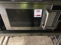 Sharp 1900W stainless steel commercial microwave