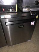 Foster HR150-A stainless steel under counter refrigerator, serial no. E5415162