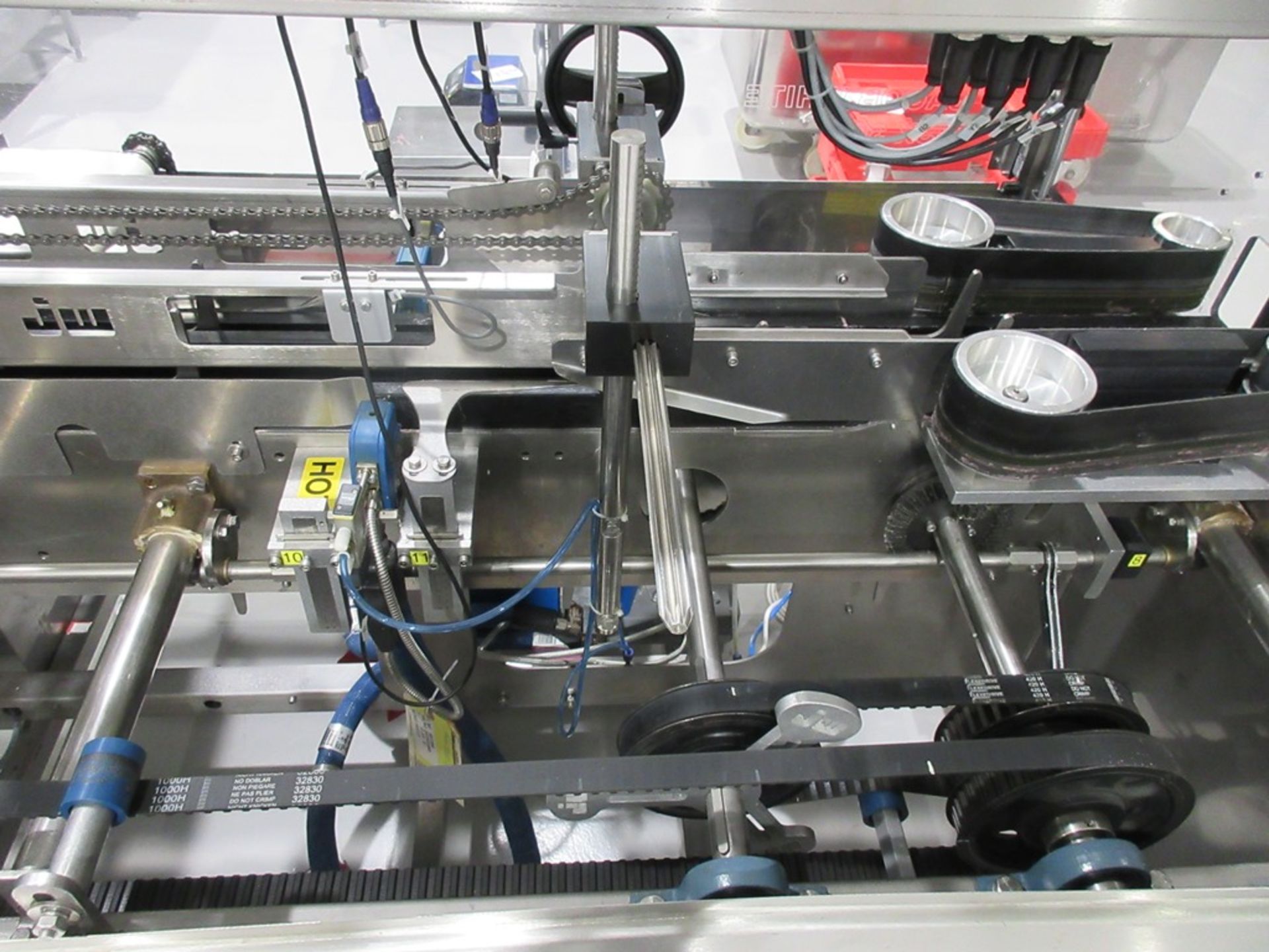 Jacob White NSX3.1 semi automatic cartoning machine, serial no. 477/15E, adjustable size, conveyor - Image 14 of 20