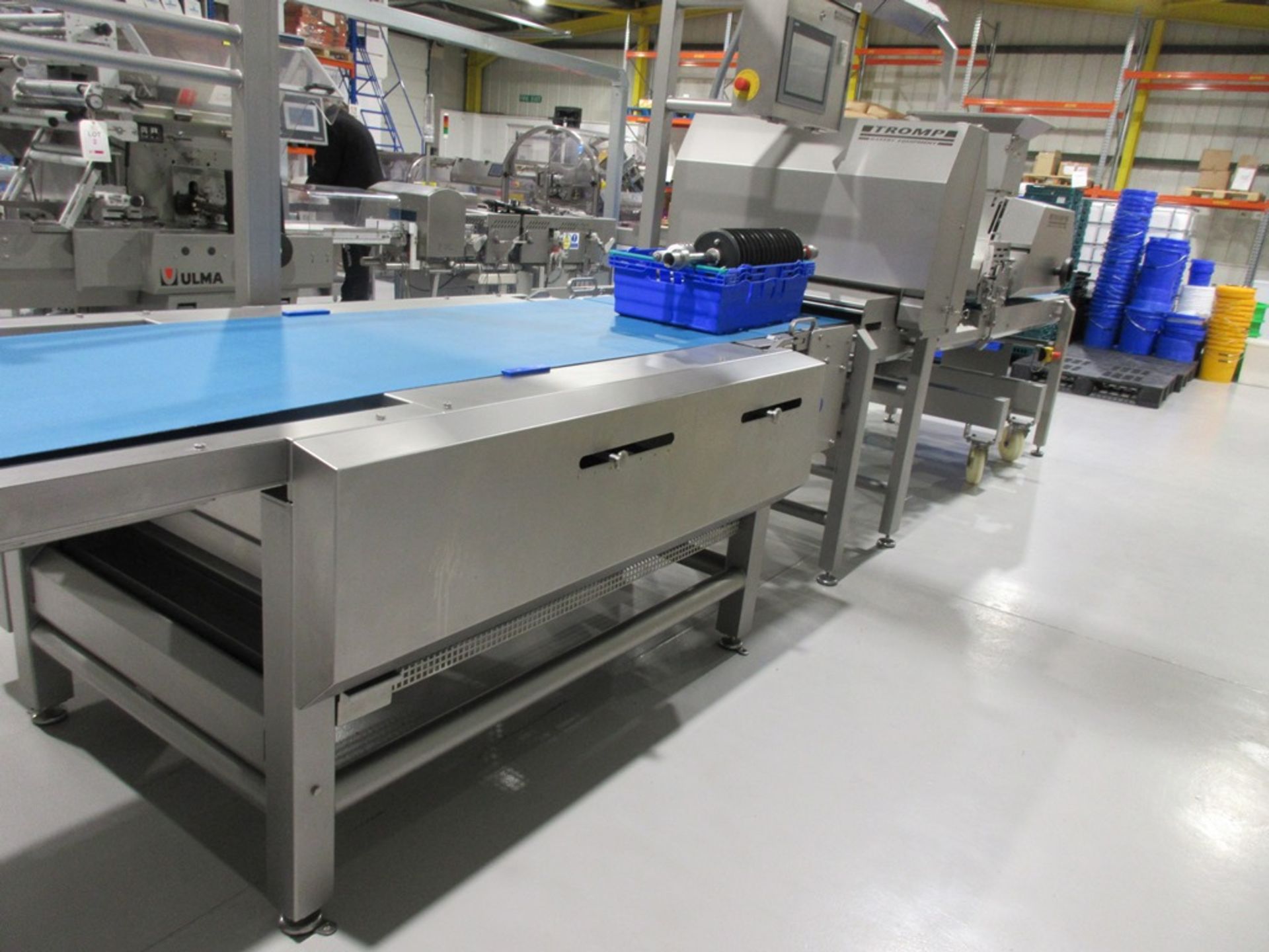 Tromp Bakery Equipment 600 stainless steel production with stainless steel pull over roll sheet - Image 4 of 21