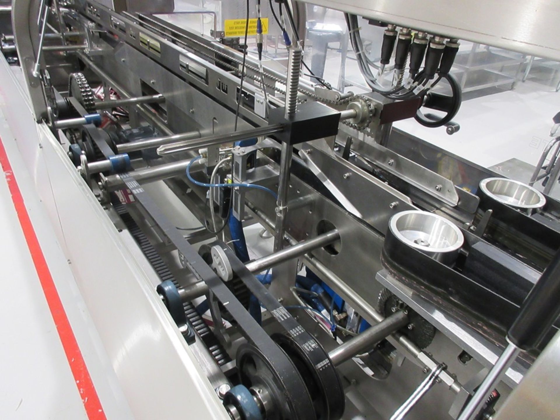 Jacob White NSX3.1 semi automatic cartoning machine, serial no. 477/15E, adjustable size, conveyor - Image 15 of 20