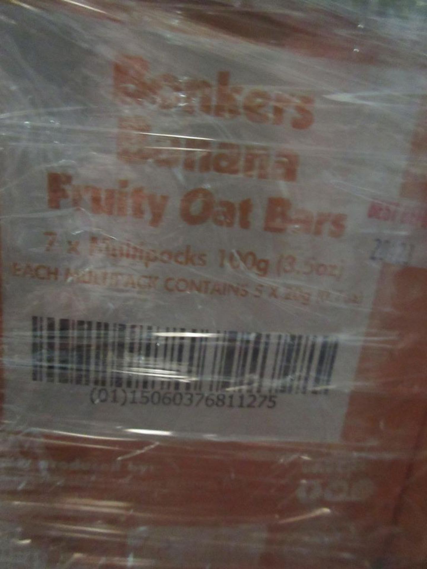 Pallet of 301 boxes x 35 x 20g Fru Crew Bonkers Banana fruit oat bars - expiry September 2023 - Image 2 of 2