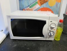 Microwave and Morphy Richards kettle