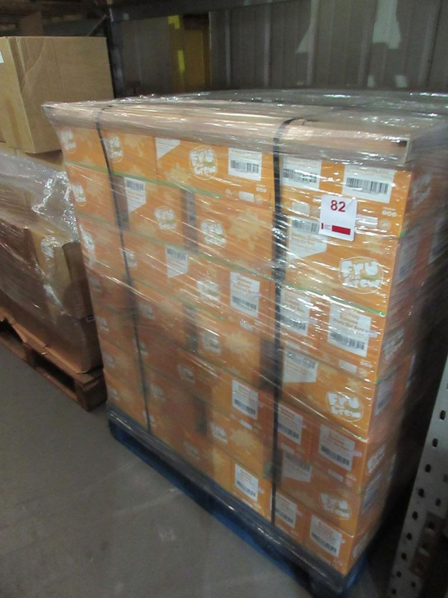 Pallet of 301 boxes x 35 x 20g Fru Crew Bonkers Banana fruit oat bars - expiry September 2023