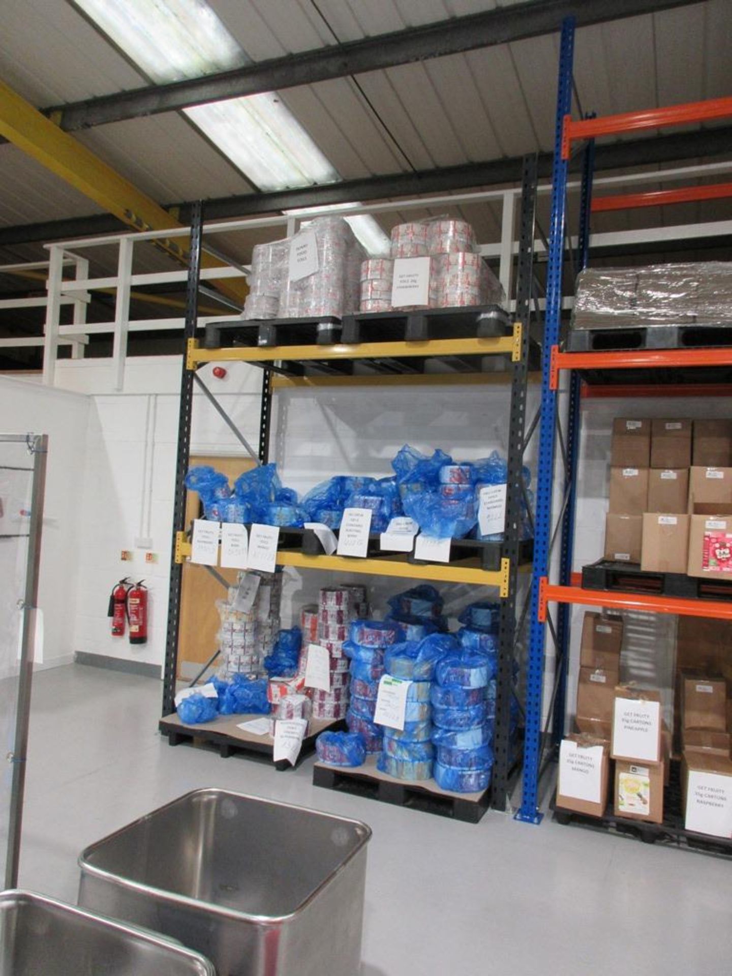 Three bays of various adjustable boltless pallet racking, approx. sizes: 1 x 2.3m x 1.1m x 3.8m / - Image 5 of 5