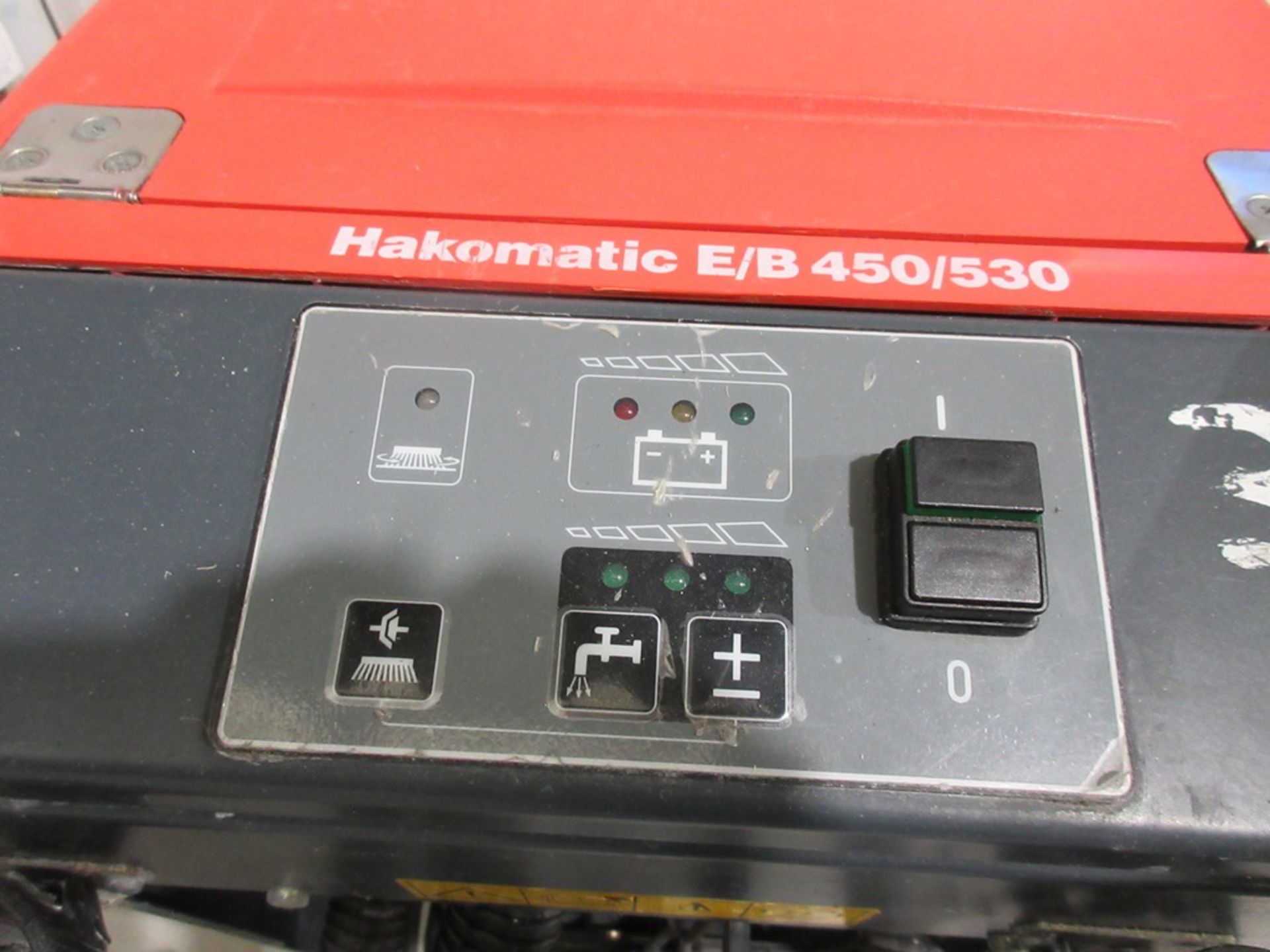 Hako Hakomatic E/B450/530 pedestrian battery operated floor cleaner - advised it has a leak - Image 3 of 4