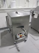 Reach Food Systems 75kg stainless steel mobile electric melting tank, serial no. R-75-110516 (2016),