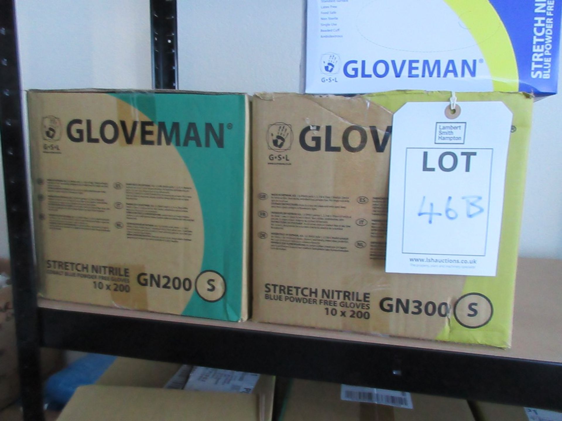 Large quantity of various size Gloveman stretch nitrile powder free gloves - Image 2 of 4