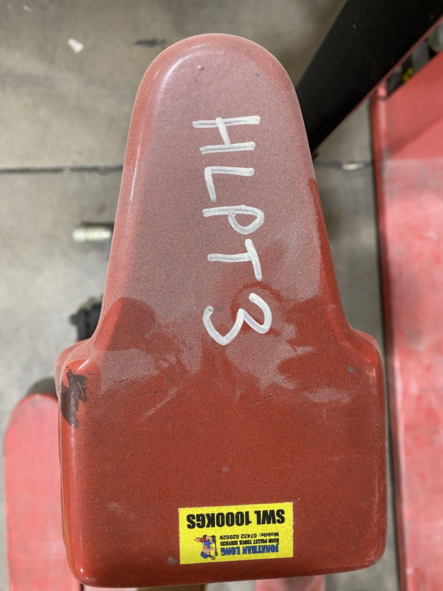 Hydraulic high lift pallet truck (Please note: This lot has no record of Thorough Examination ( - Image 2 of 4