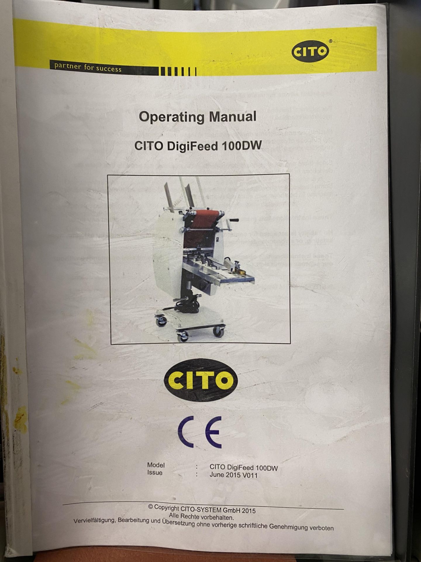 Cito Digifeed Riso, model 100DW (2015) - Image 2 of 3