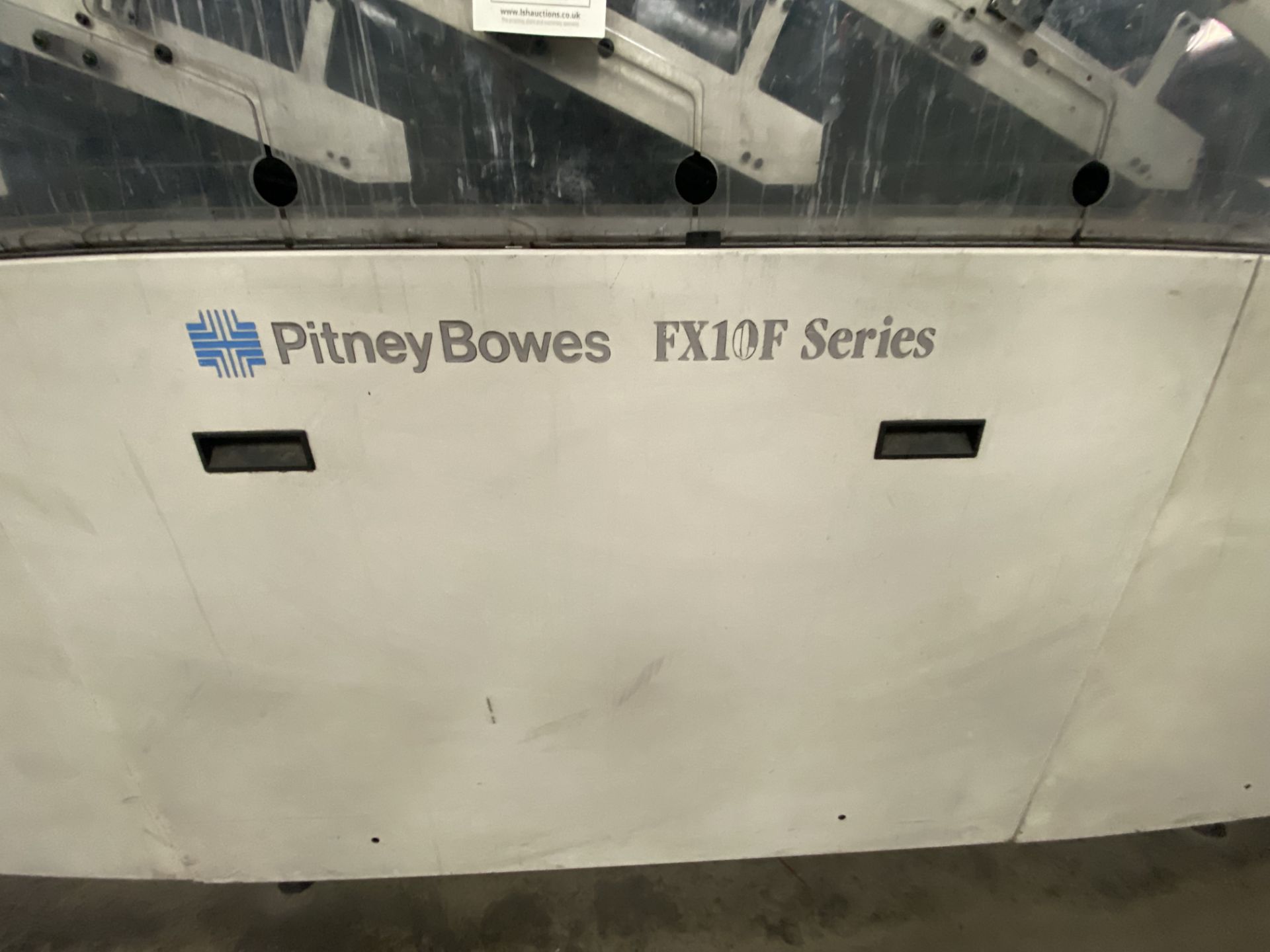 Pitney Bowes Fusion FX10F Series 6 station insertion line, code ME031062, serial no. 035137, 10 x 13 - Bild 2 aus 8