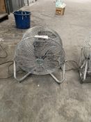 Two stainless steel 3 blade fans