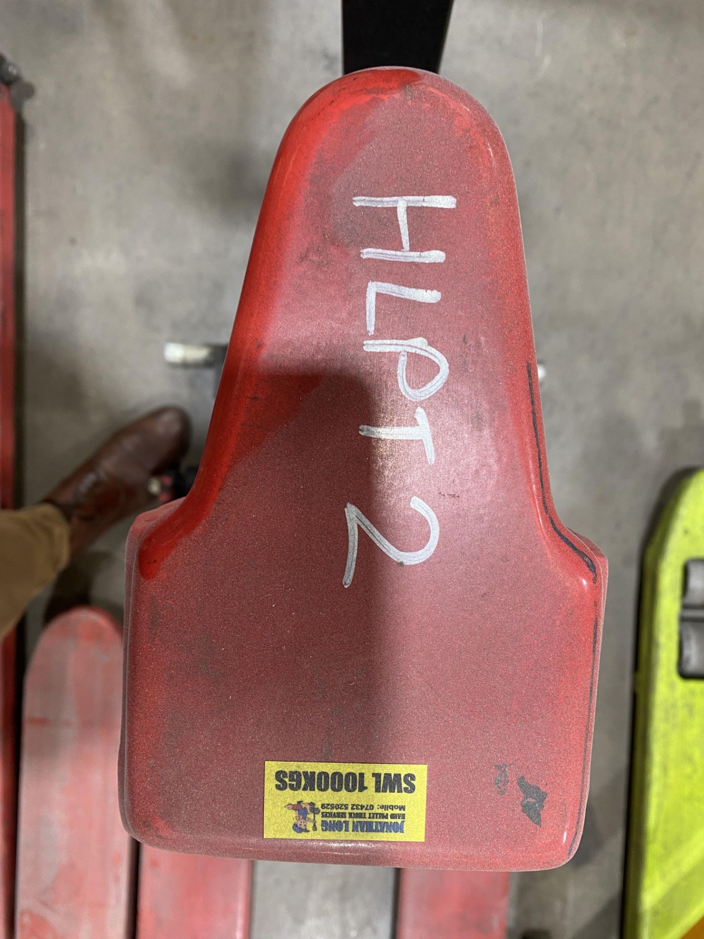 Hydraulic high lift pallet truck (Please note: This lot has no record of Thorough Examination ( - Image 2 of 4