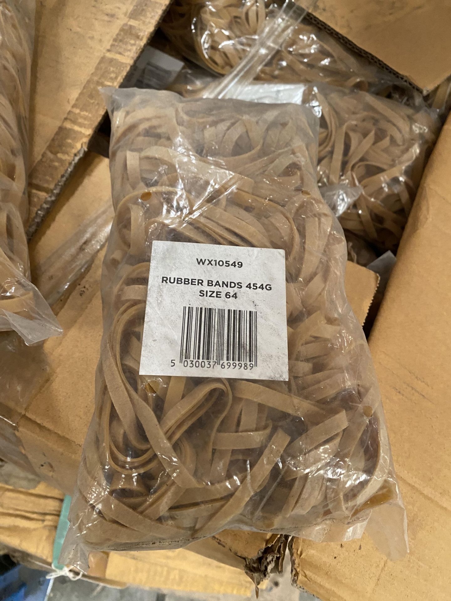 Eighty bags (2 boxes) of size 64 rubber bands - Image 2 of 3