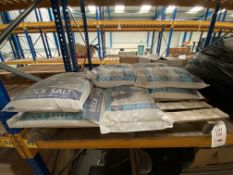 Part pallet of Rock Salt (grit)