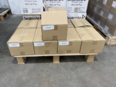 Pallet containing ten boxes of A4 paper (1000 per box)